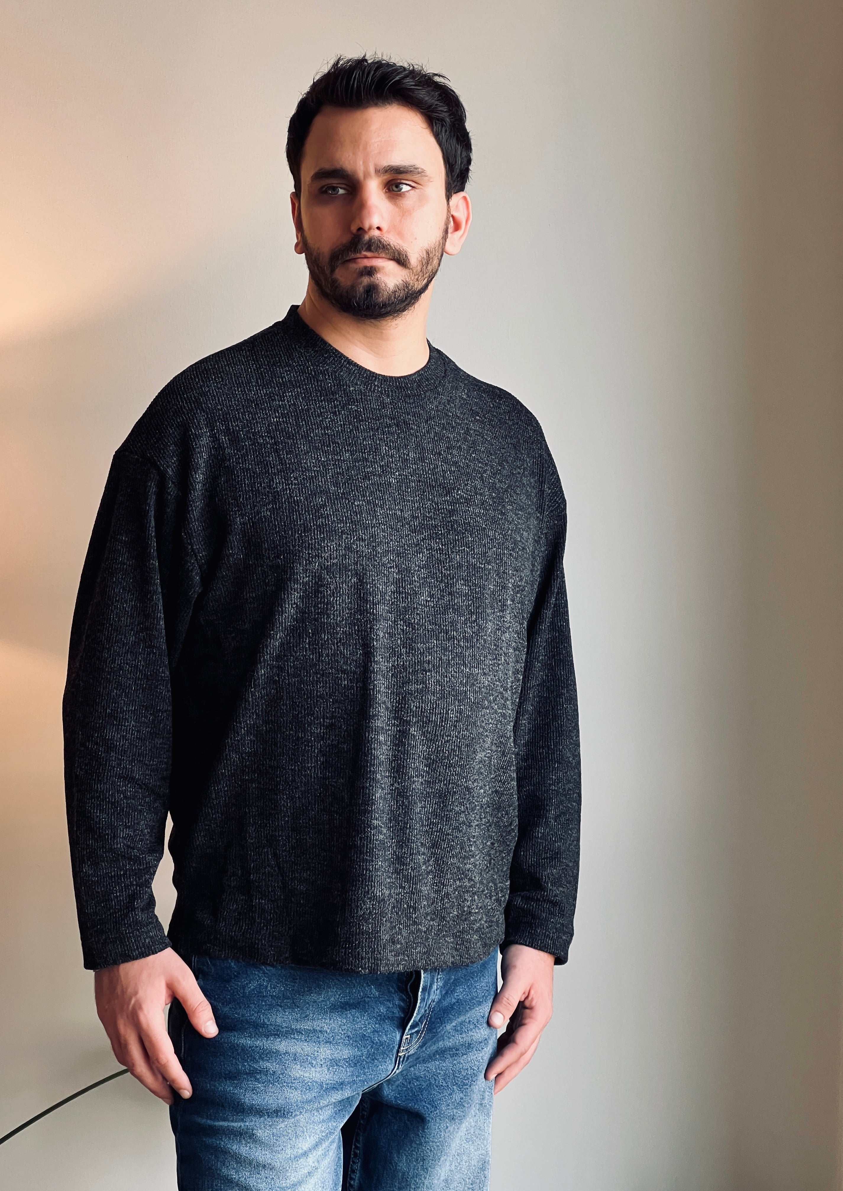 Basic Oversize Triko Kazak