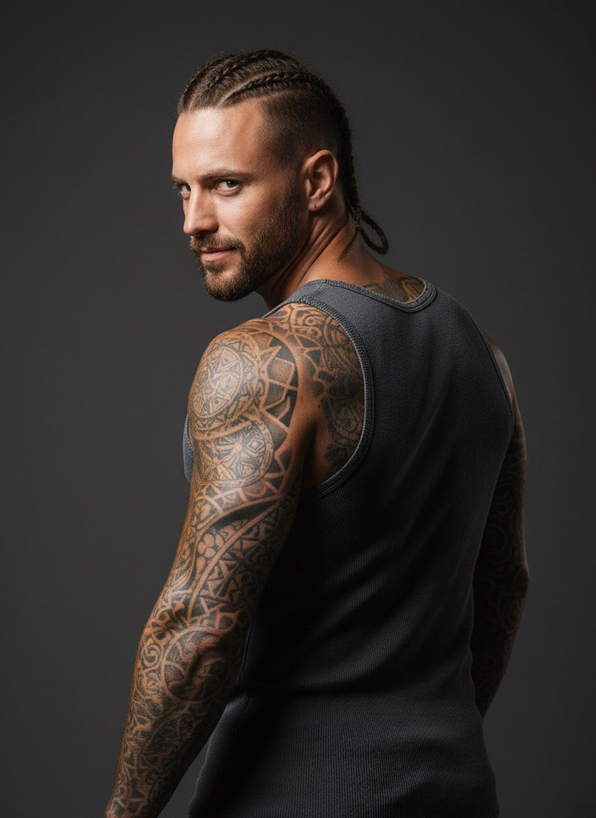 Yıkamalı Eskitmeli Tank Top Kaşkorse Atlet