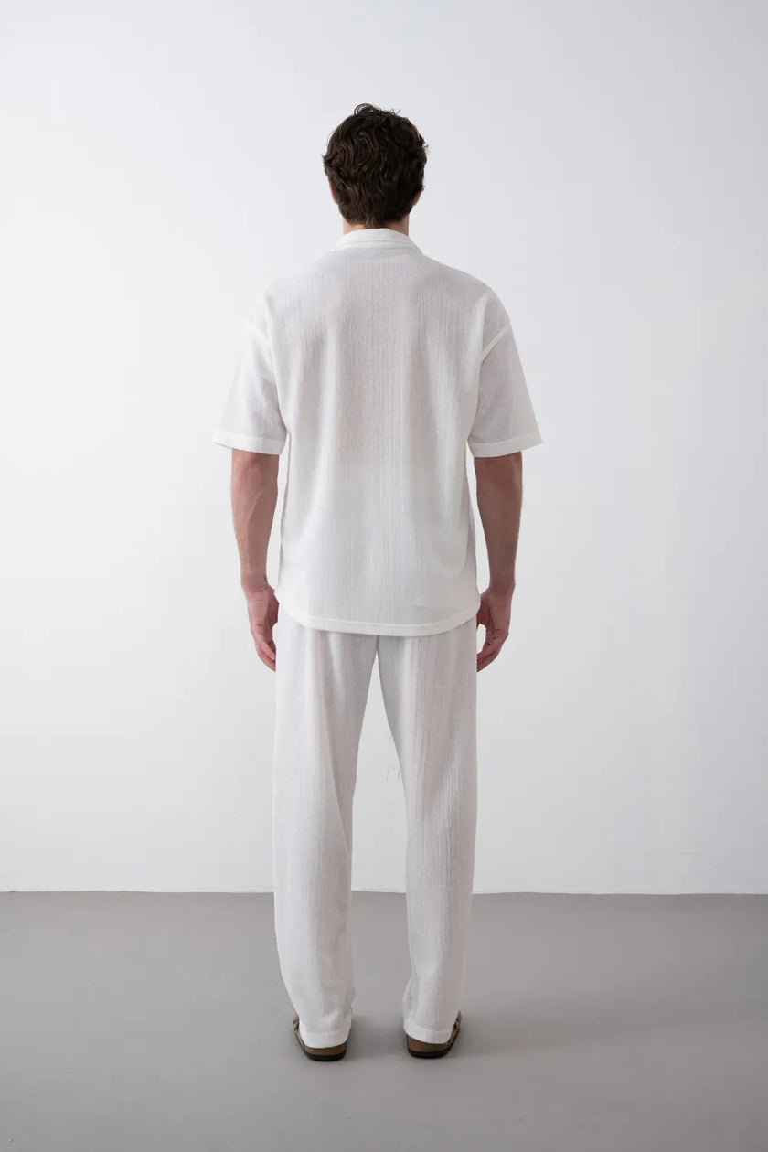 Örme Dokulu Jogger Pantolon