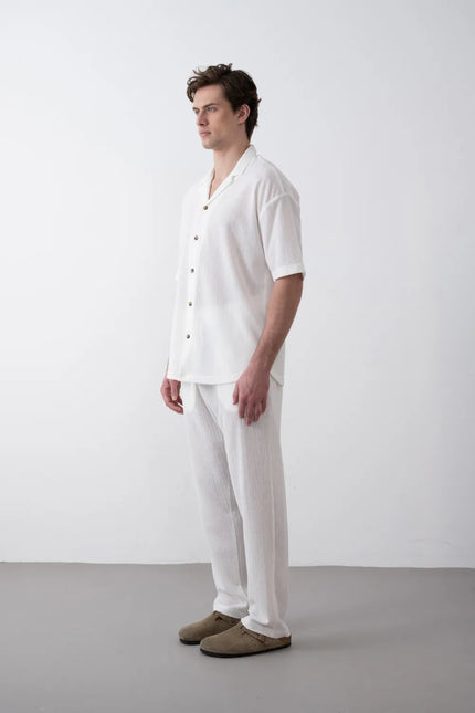 Örme Dokulu Jogger Pantolon