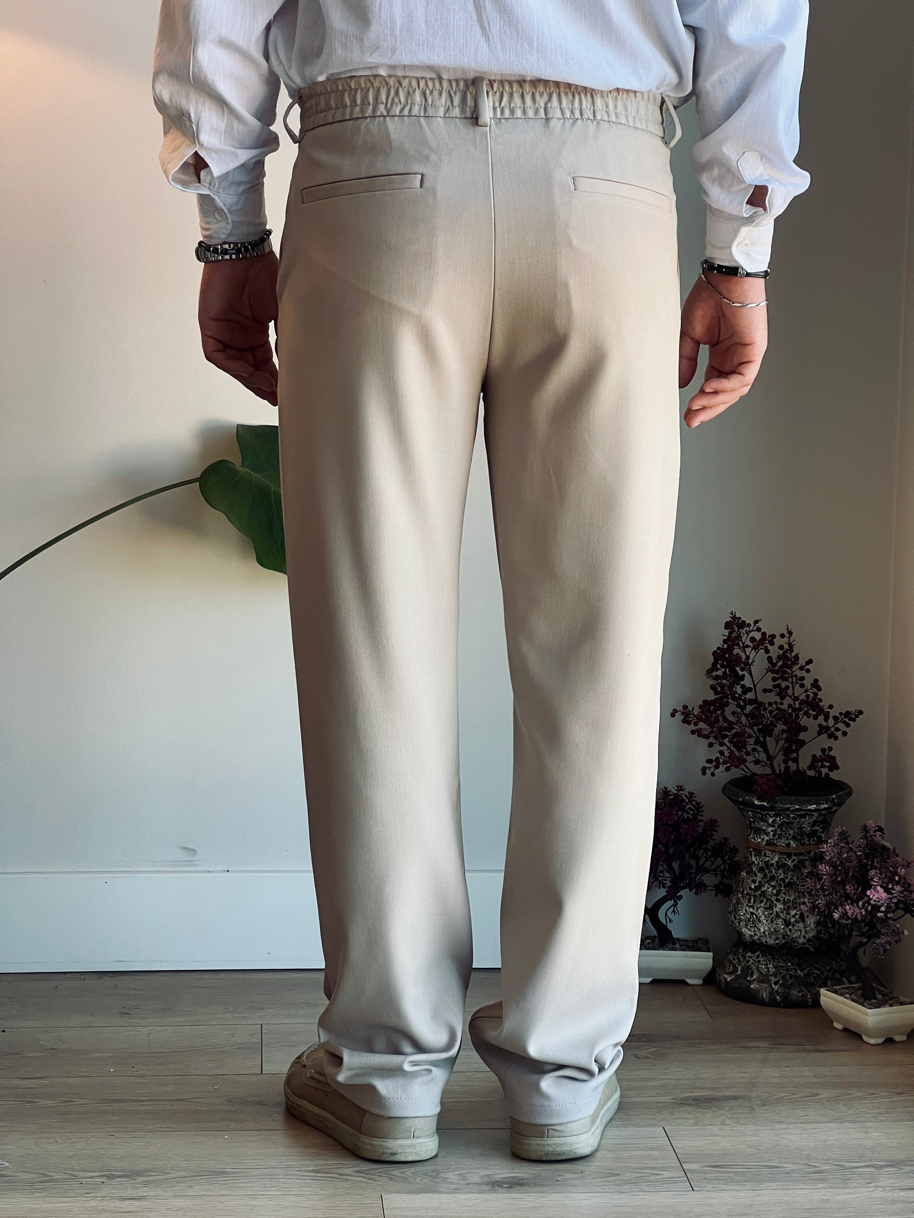 Premium Kumaş Pantolon Bej