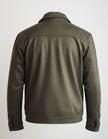 Suede Scuba Four-Pocket Regular Fit Men's Jacket