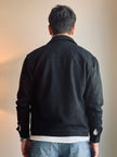 Süet Scuba Dört Cepli Regular Fit Erkek Ceket Siyah