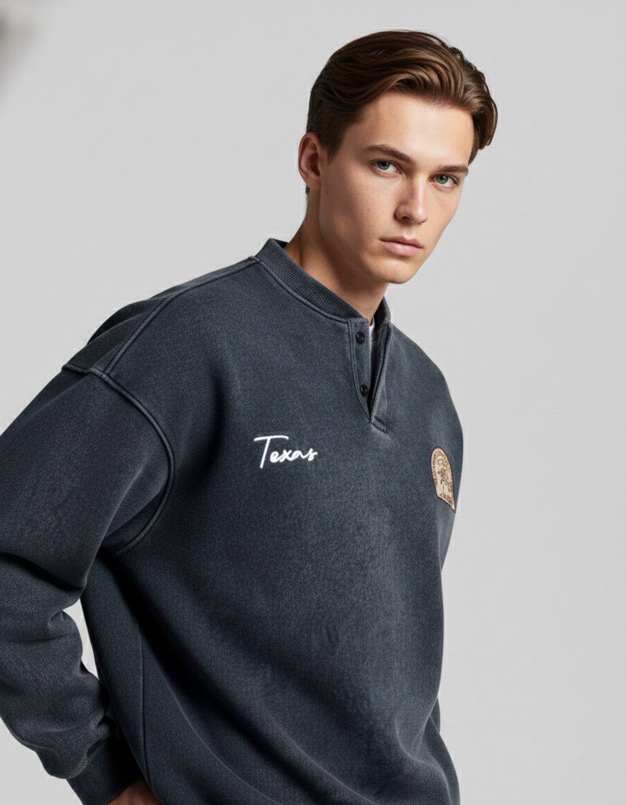 Washed and Raised Sweatshirt