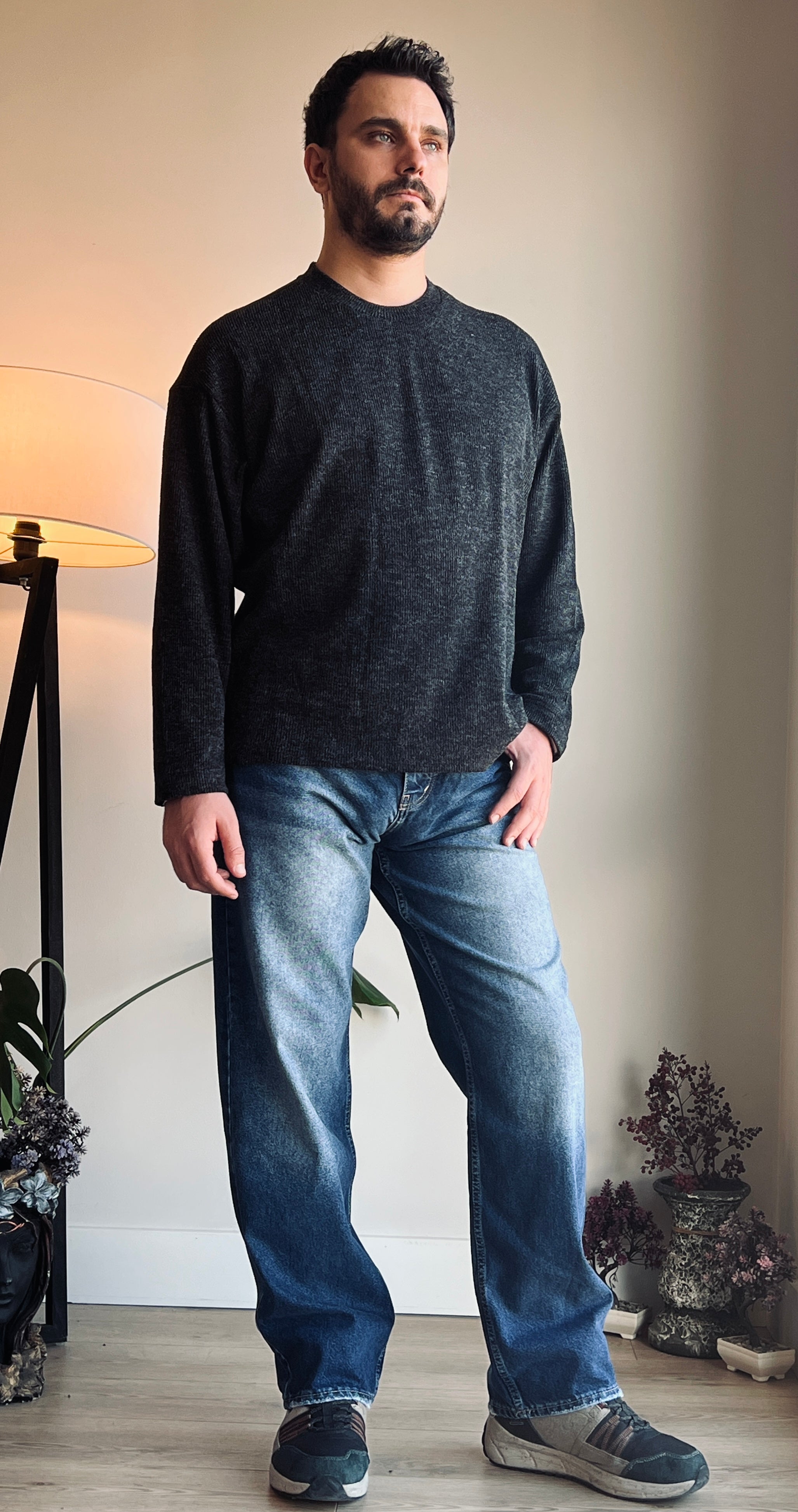 Basic Oversize Triko Kazak