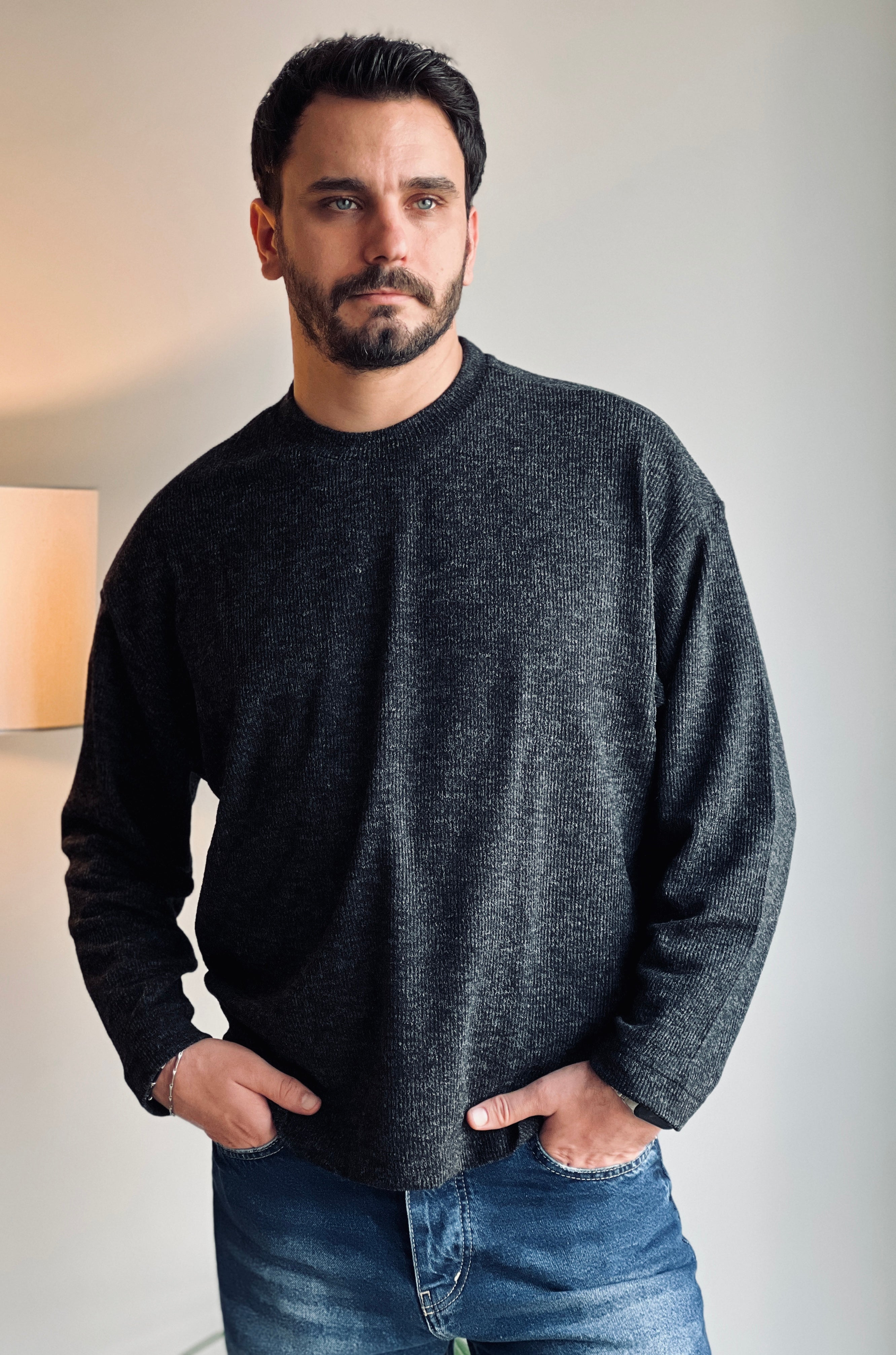 Basic Oversize Triko Kazak