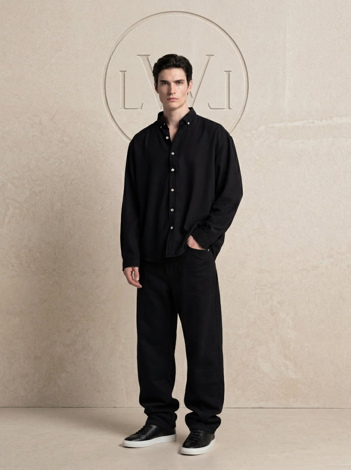 Baggy Model Regular Fit Jean Trousers