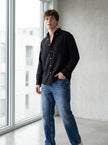 Baggy Model Taşlamalı Regular Fit Jean Pantolon - Mavi