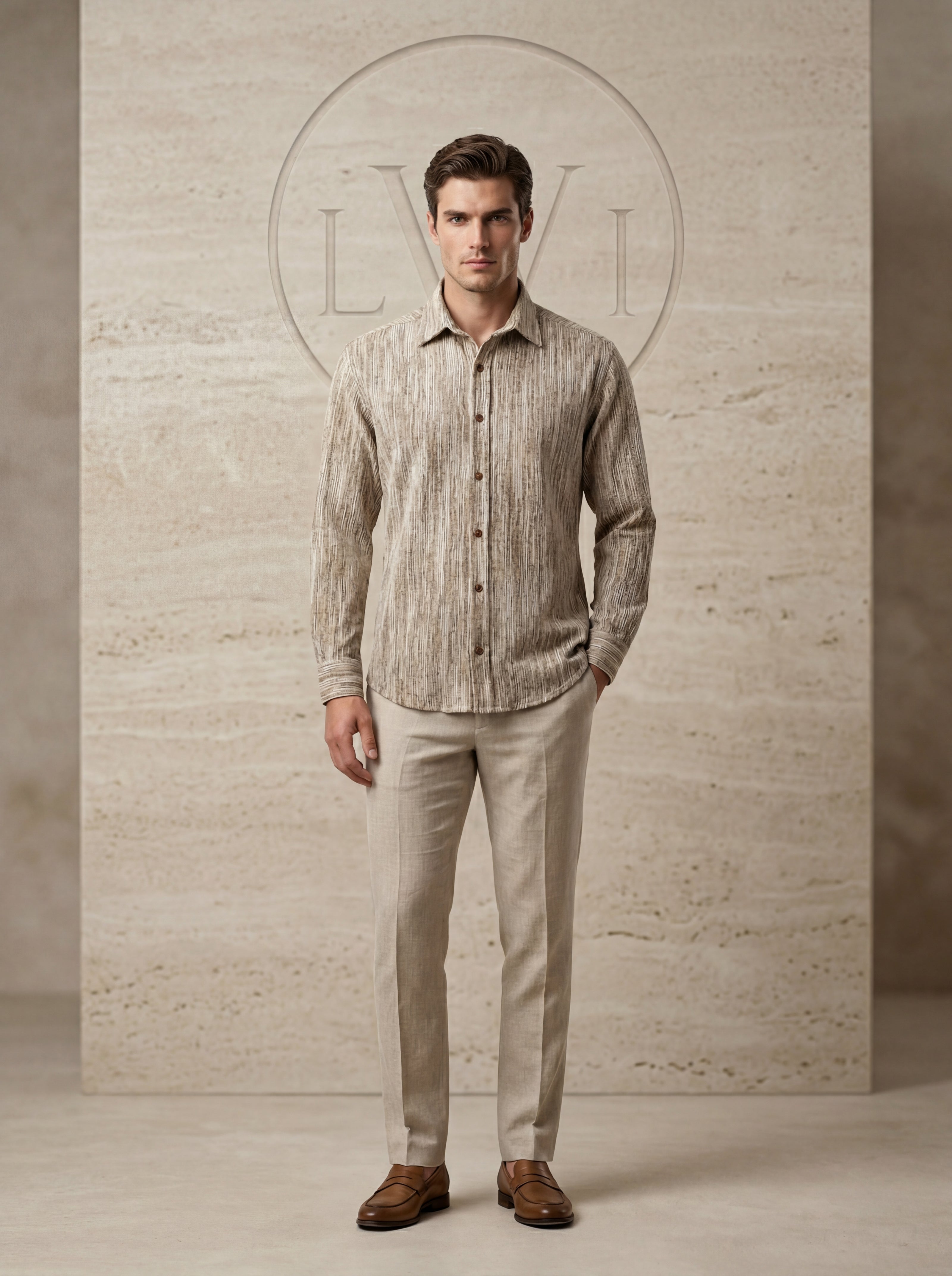 EFFECTIVE VELVET OVERSIZE SHIRT