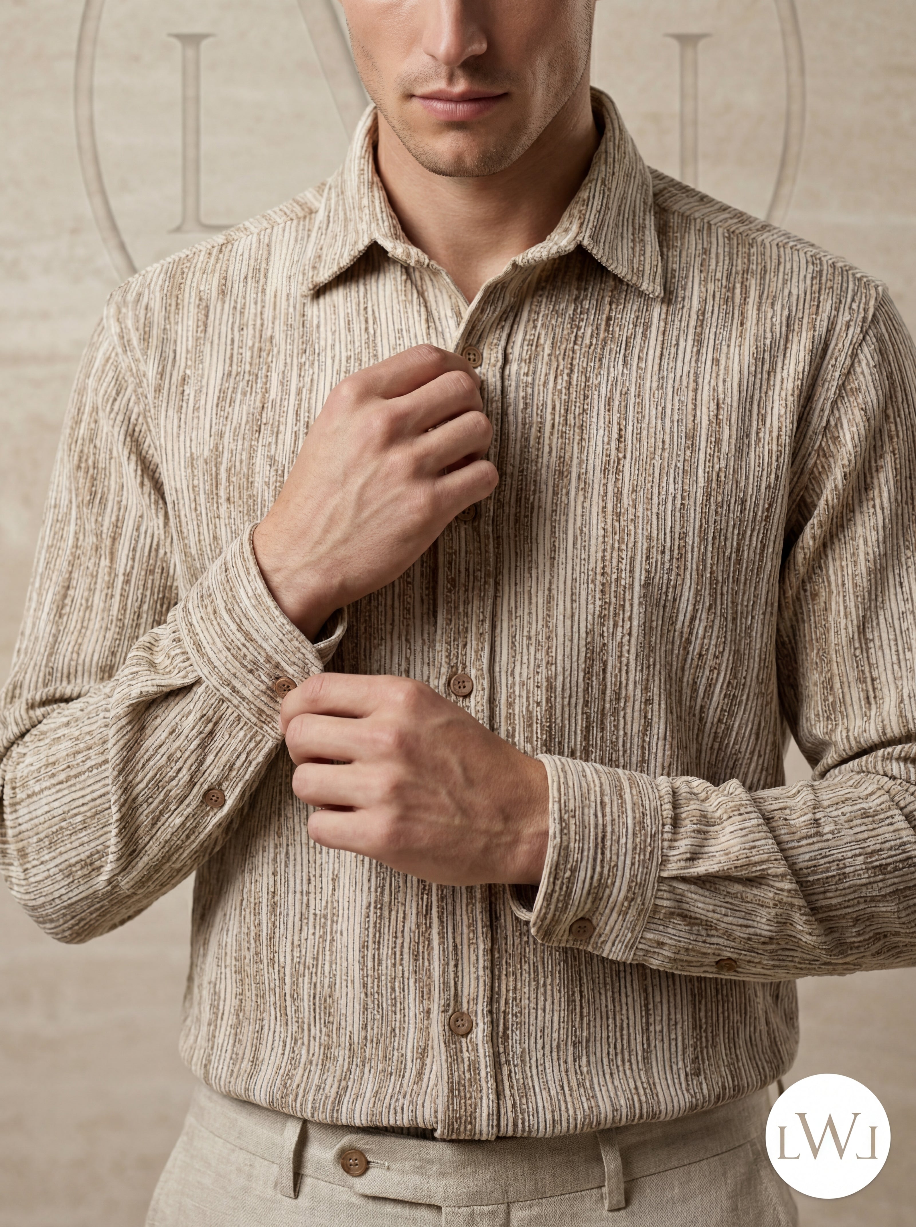 EFFECTIVE VELVET OVERSIZE SHIRT