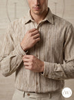 EFFECTIVE VELVET OVERSIZE SHIRT