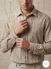 EFFECTIVE VELVET OVERSIZE SHIRT