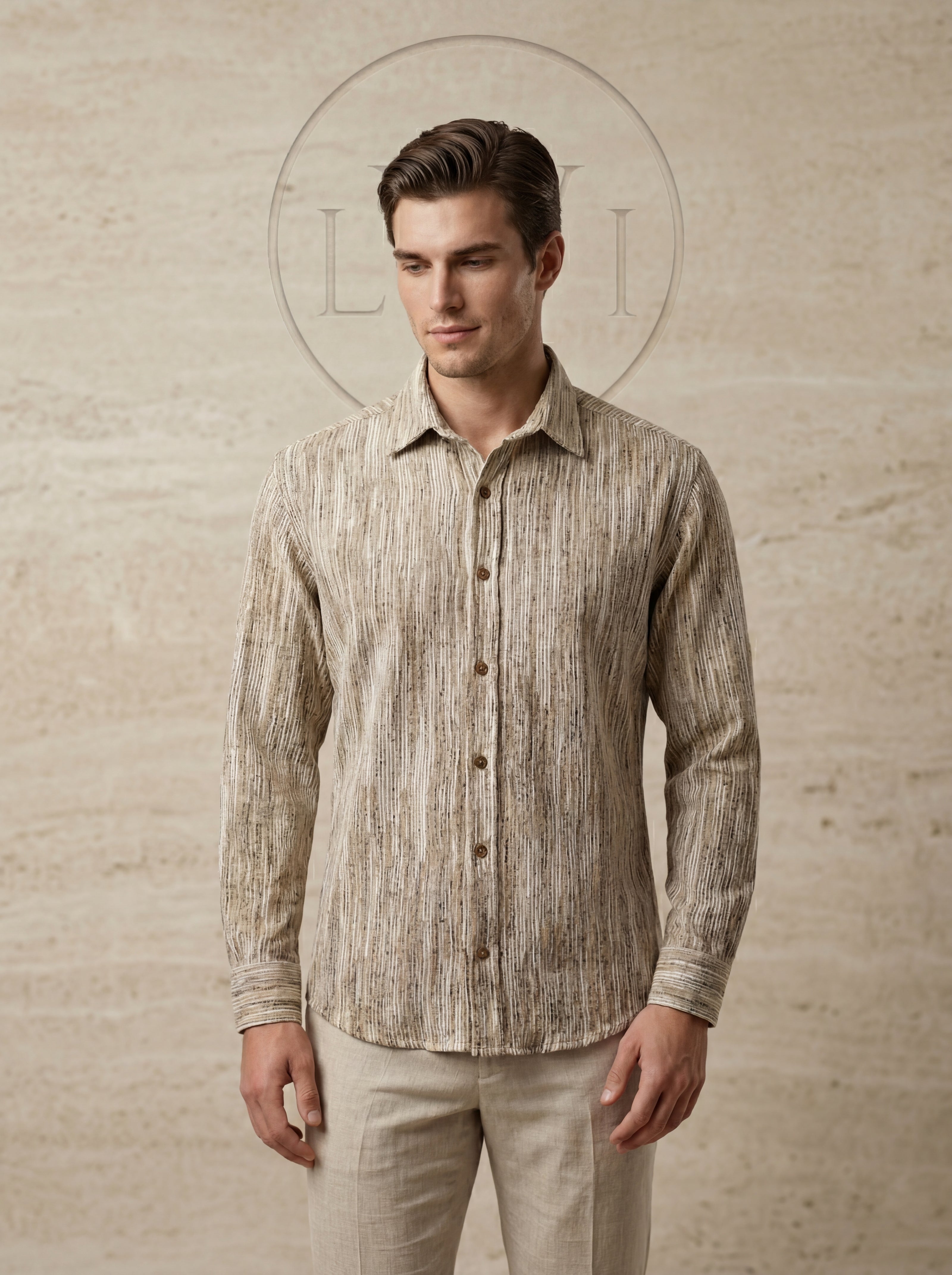 EFFECTIVE VELVET OVERSIZE SHIRT