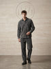 EFFECTIVE VELVET OVERSIZE SHIRT