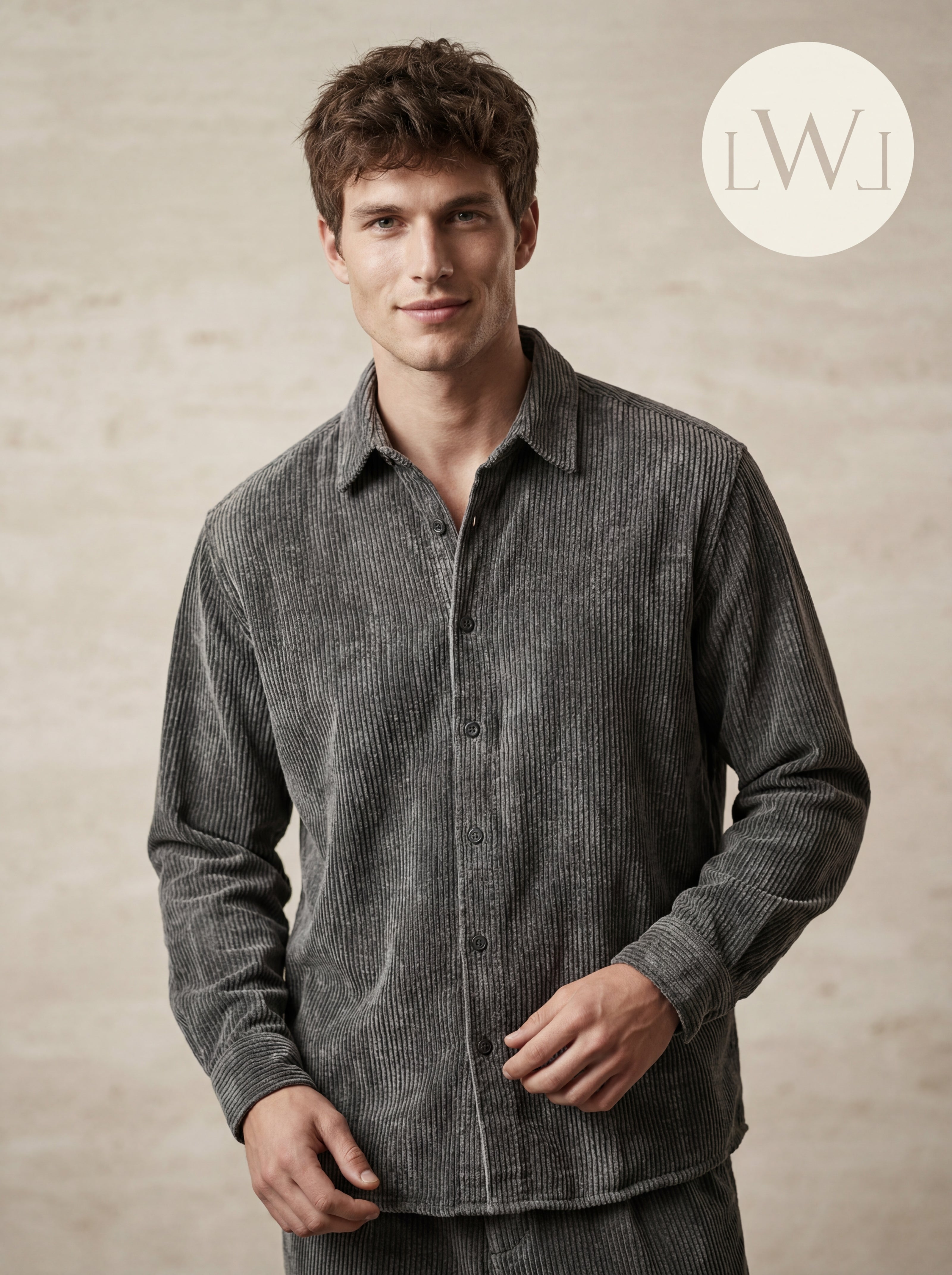 EFFECTIVE VELVET OVERSIZE SHIRT