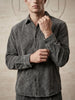 EFFECTIVE VELVET OVERSIZE SHIRT