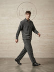 EFFECTIVE VELVET OVERSIZE TROUSERS