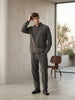 EFFECTIVE VELVET OVERSIZE SHIRT