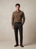 EFFECTIVE VELVET OVERSIZE SHIRT