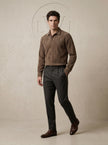 EFFECTIVE VELVET OVERSIZE SHIRT