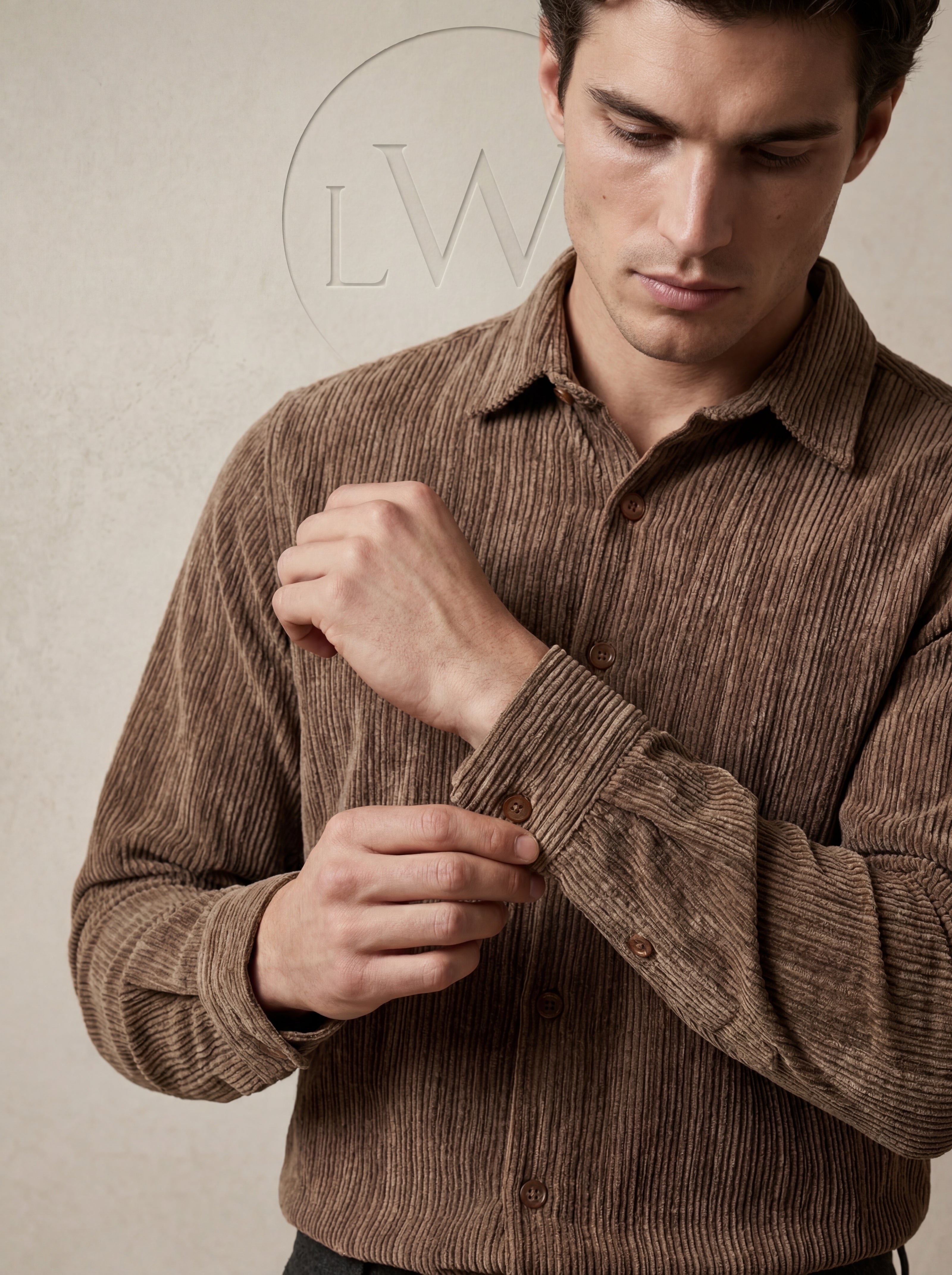 EFFECTIVE VELVET OVERSIZE SHIRT