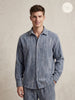 EFFECTIVE VELVET OVERSIZE SHIRT