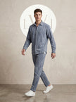 EFFECTIVE VELVET OVERSIZE TROUSERS
