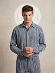 EFFECTIVE VELVET OVERSIZE SHIRT