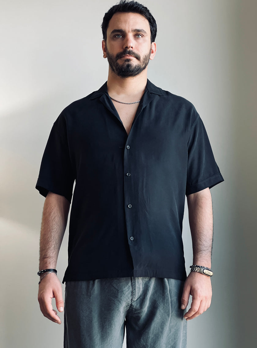 Modal Kısa Kollu Gömlek