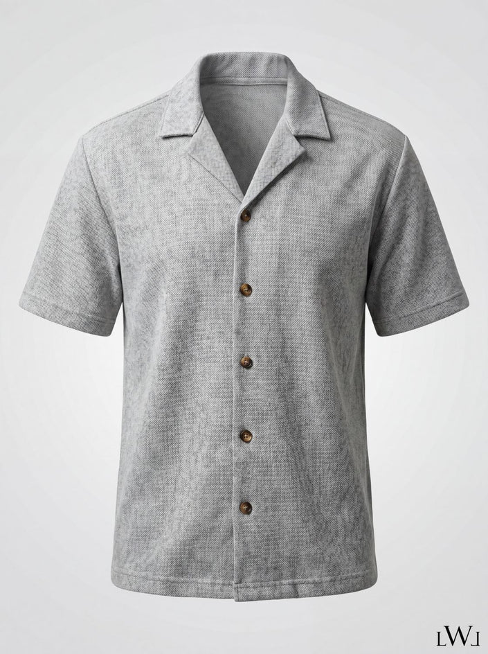 Knitted Textured Shirt