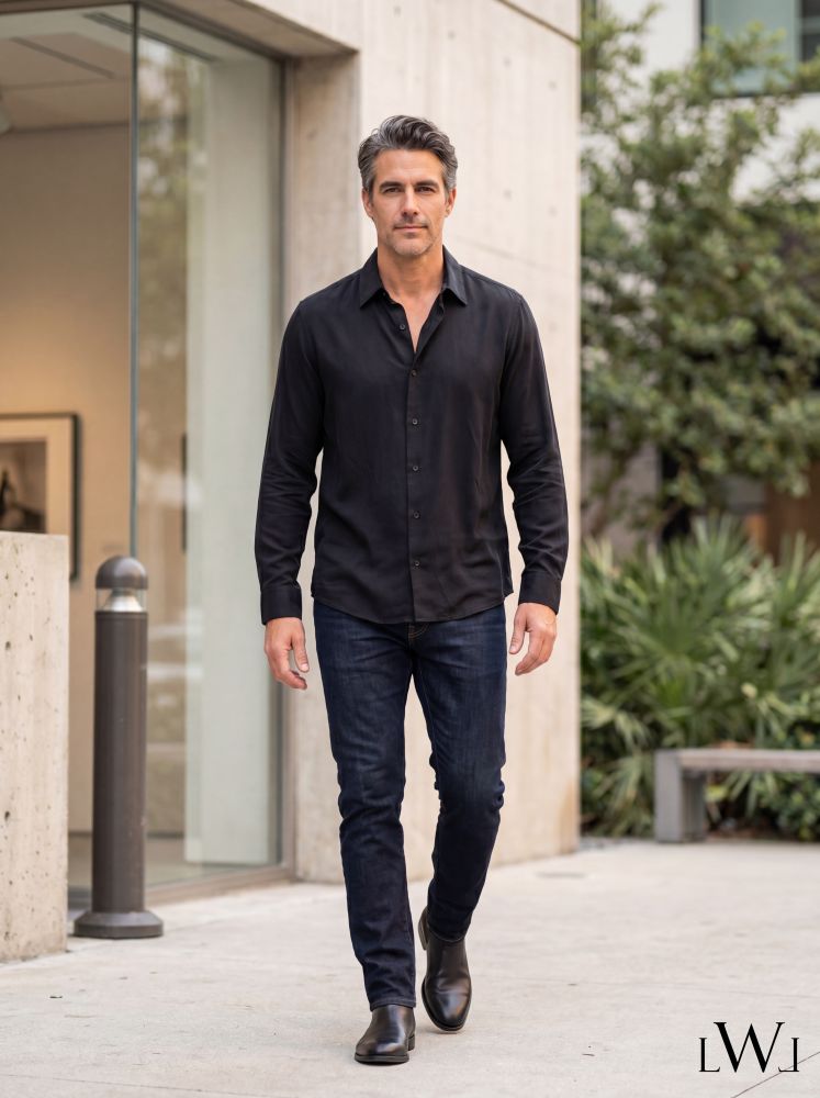 Loose fit 100% Tencel Shirt
