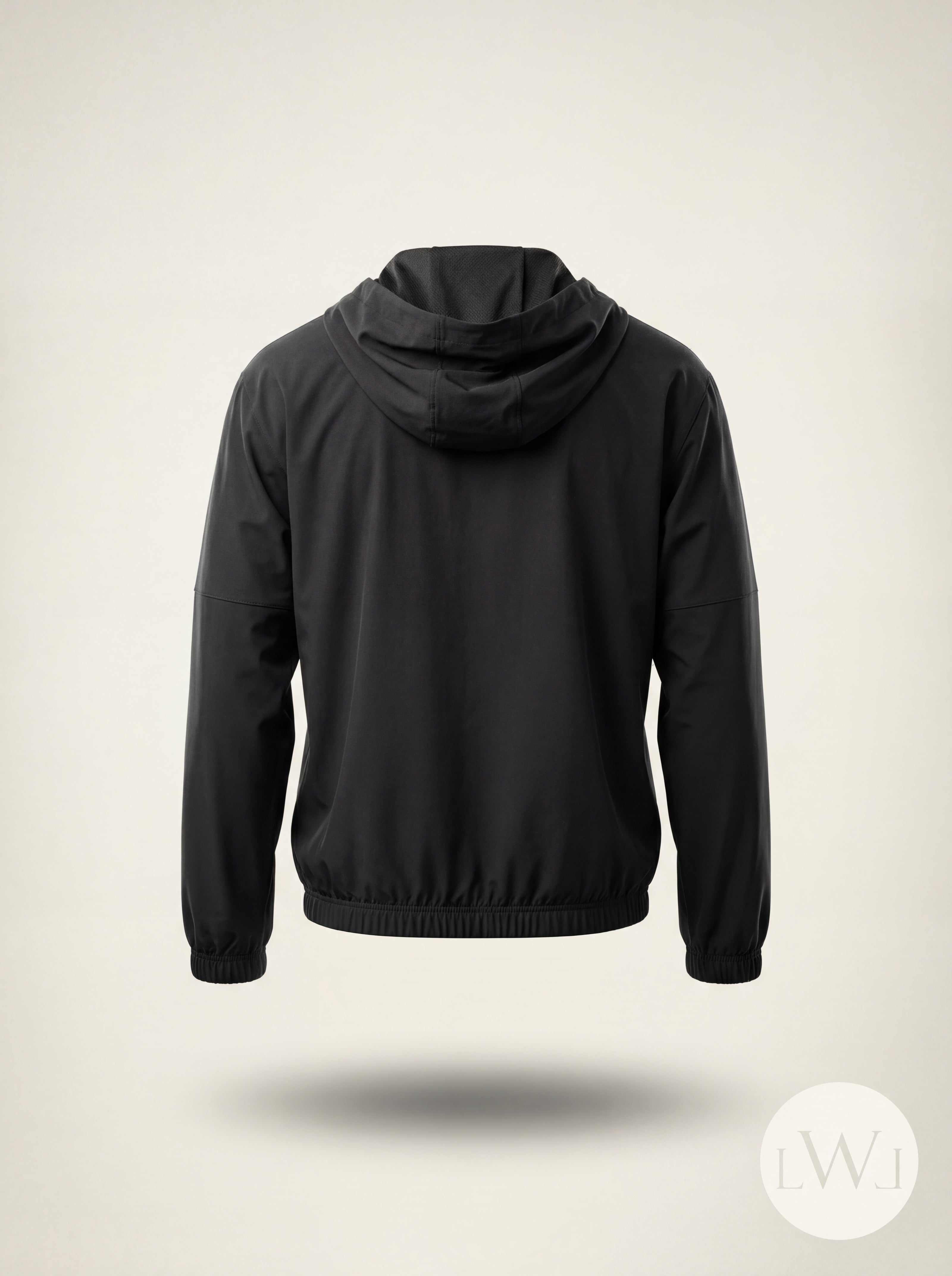 Zippered Windbreaker Jacket
