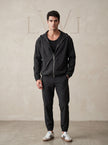 Zippered Windbreaker Jacket