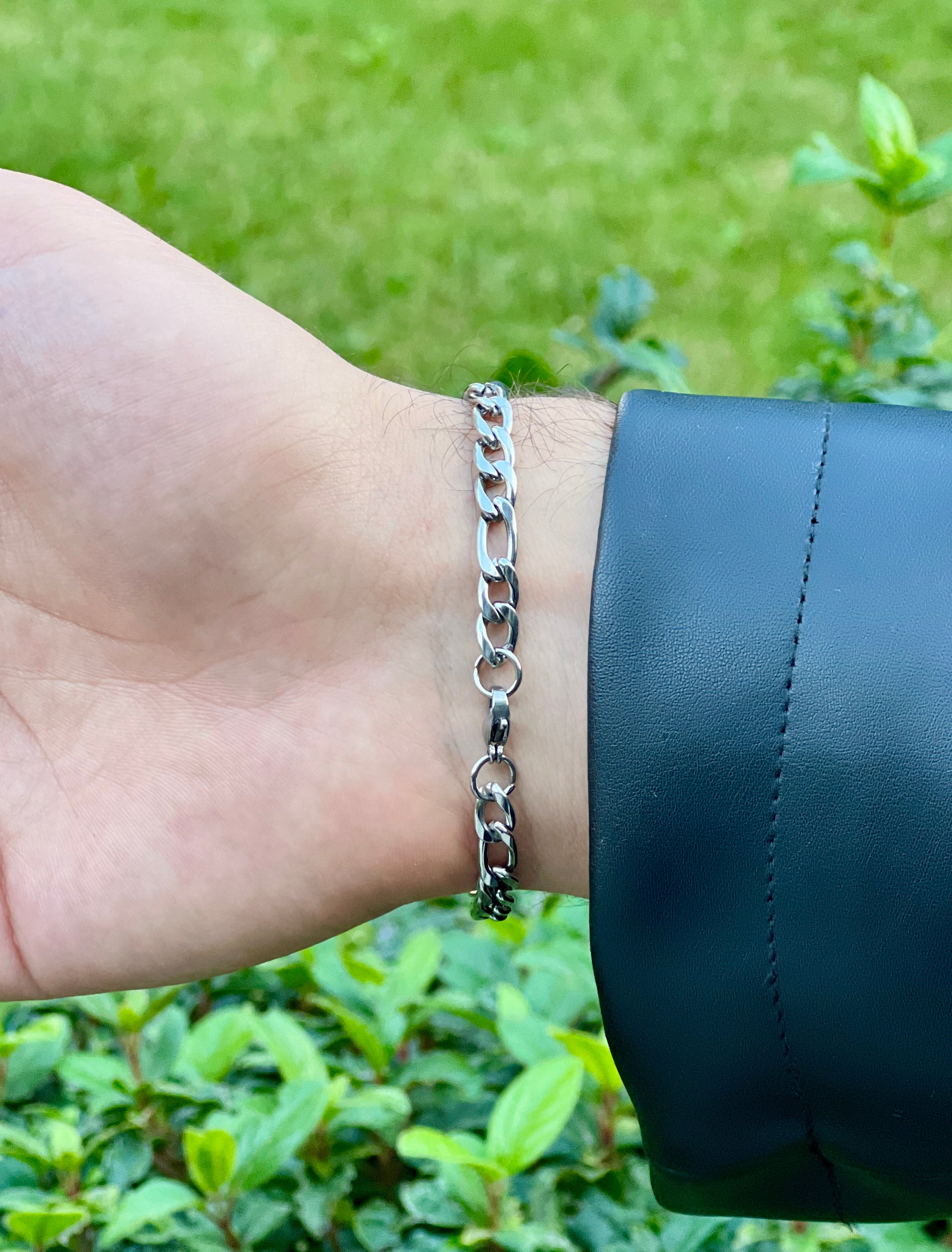 Figaro Zincir Erkek Bileklik