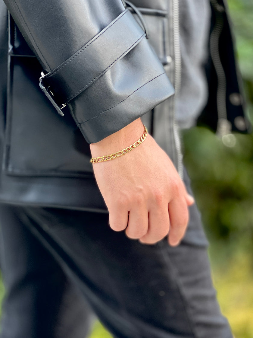 Figaro Zincir Erkek Bileklik