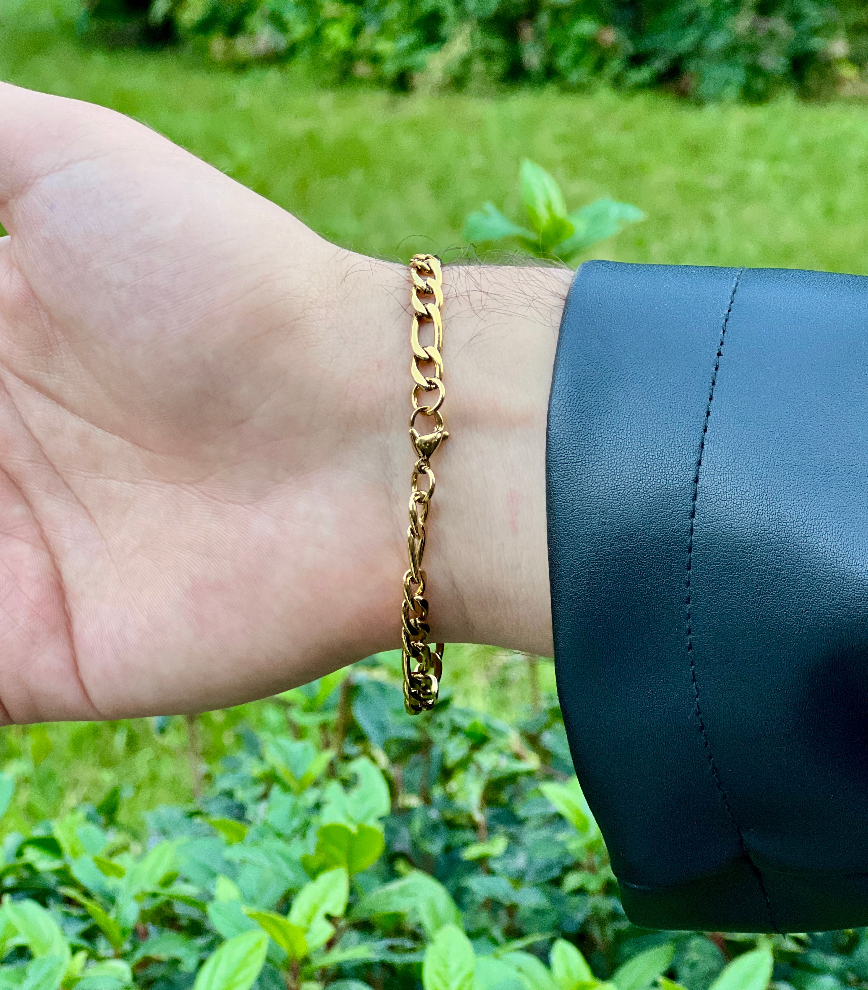 Figaro Zincir Erkek Bileklik