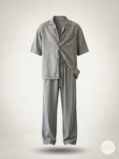 Acid Washed 100% Tencel Men's Suit