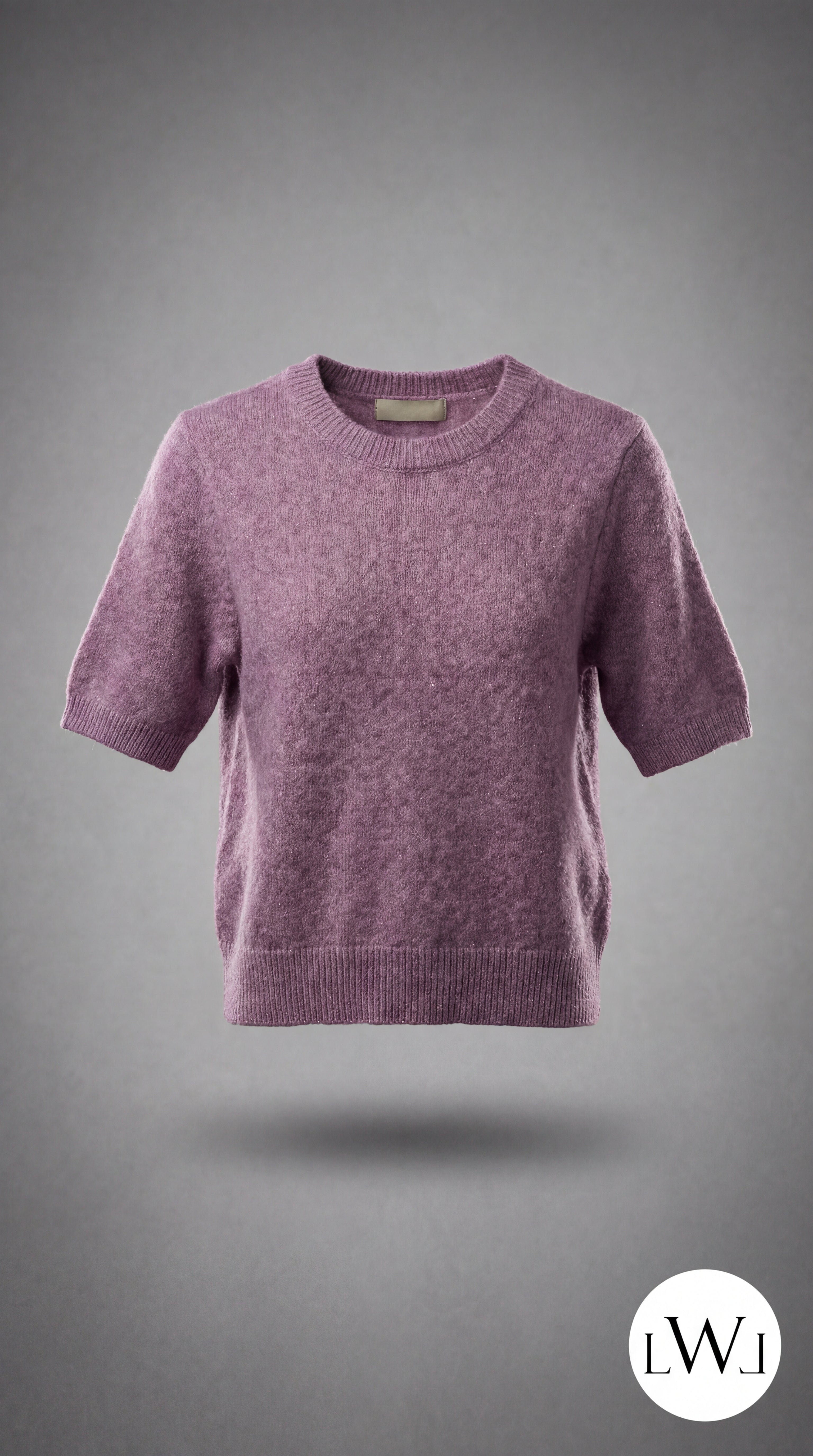 Kadın Lila Crop Triko Bluz | Şık & Rahat Günlük Kombin