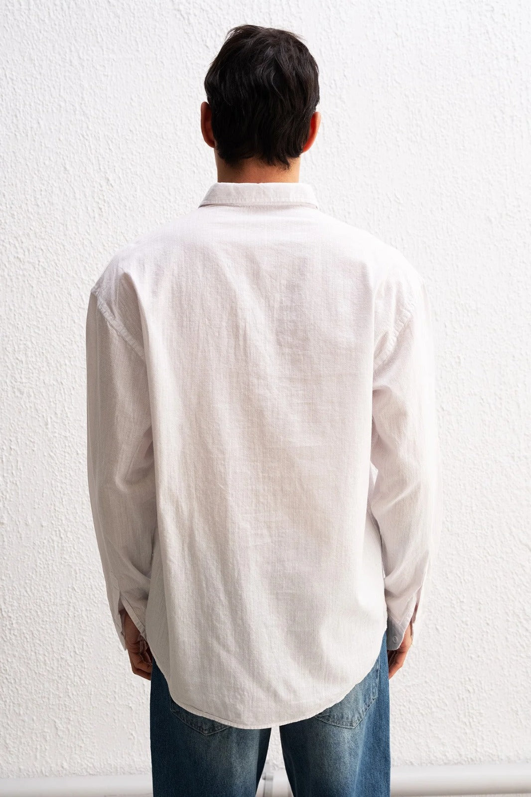 OVERSIZE FRESH KETEN GÖMLEK