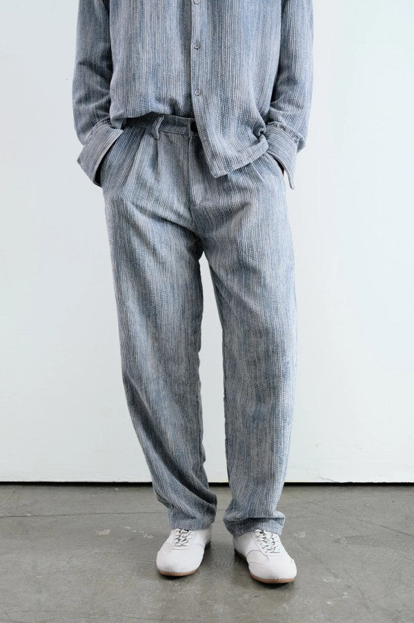 OVERSIZE EFEKTLİ KADİFE PANTOLON