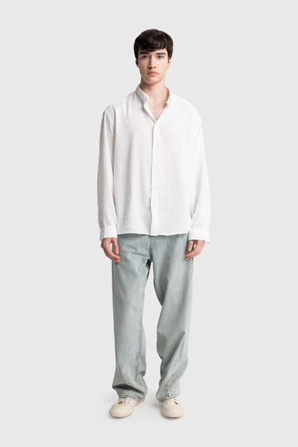 OVERSIZE DÖKÜMLÜ CRINKLE GÖMLEK