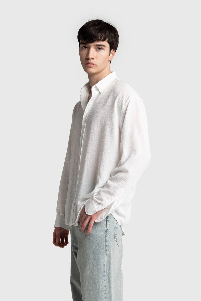 OVERSIZE DÖKÜMLÜ CRINKLE GÖMLEK