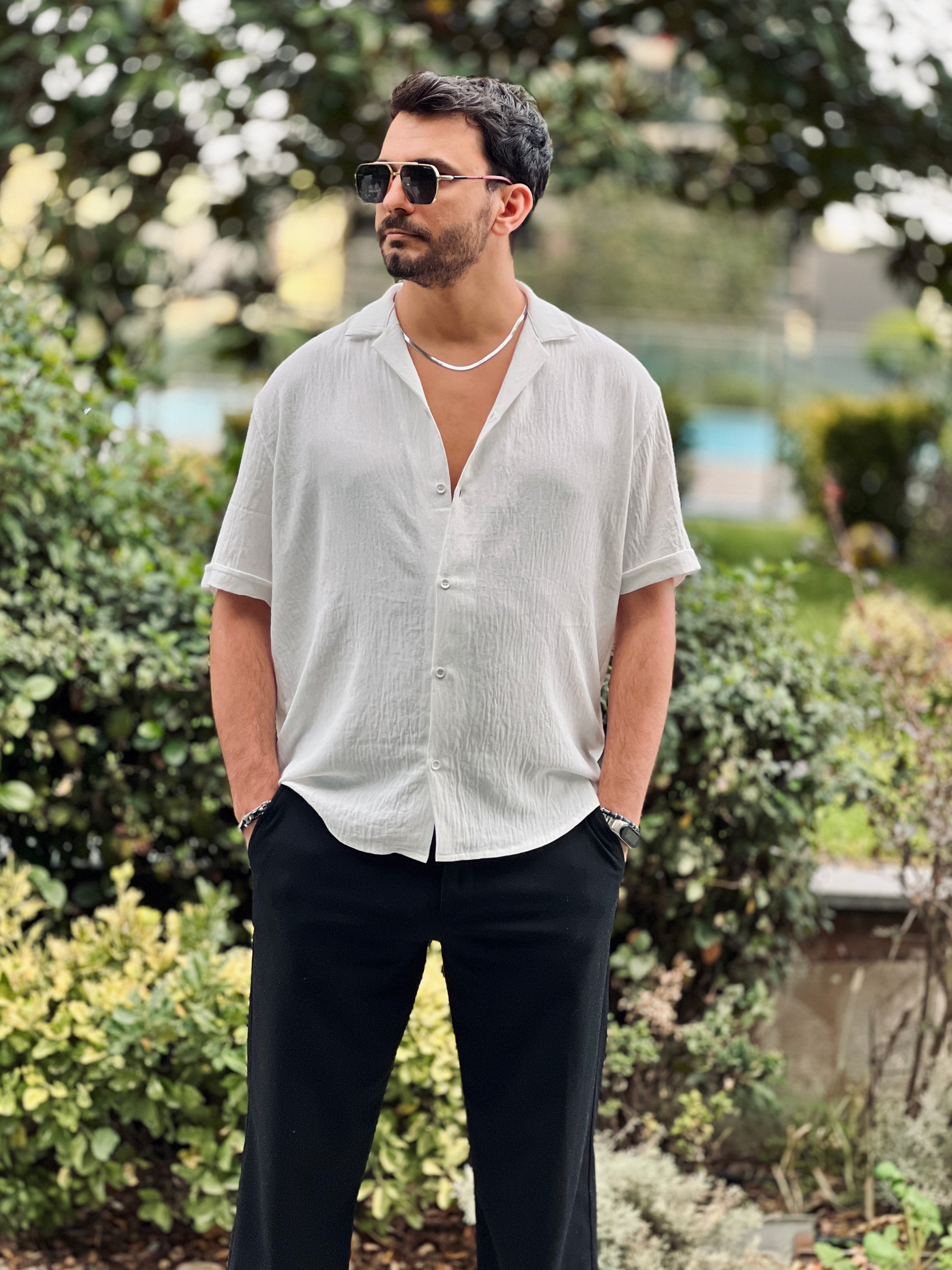 Yılan Zincir Kolye - Herringbone Model Erkek Takı