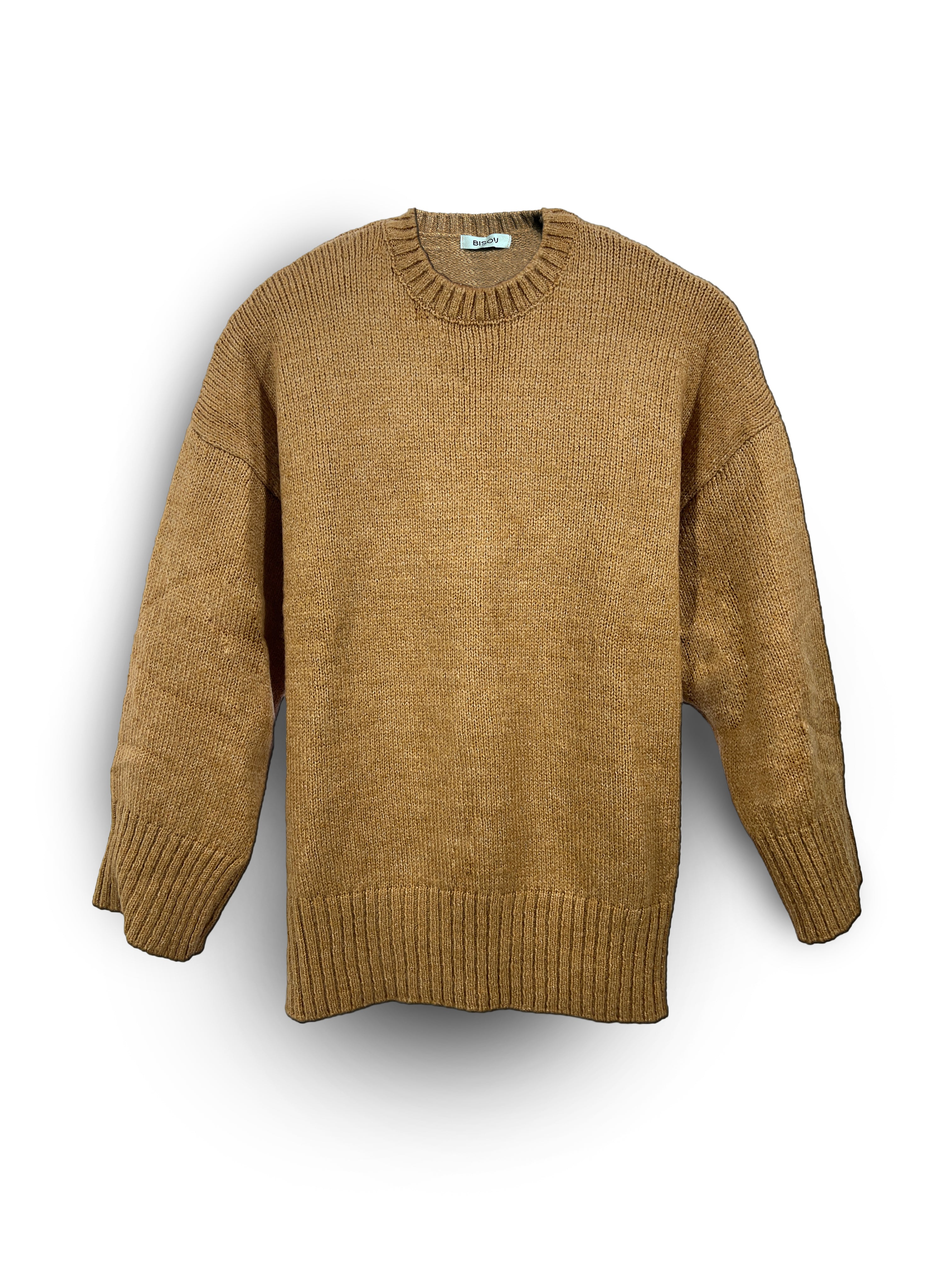 Oversize Standart Beden Basic Kazak