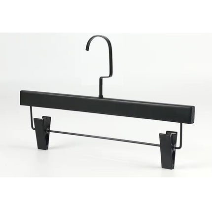 Mat Siyah Kauçuk Kaplamalı Pantolon & Etek Askısı