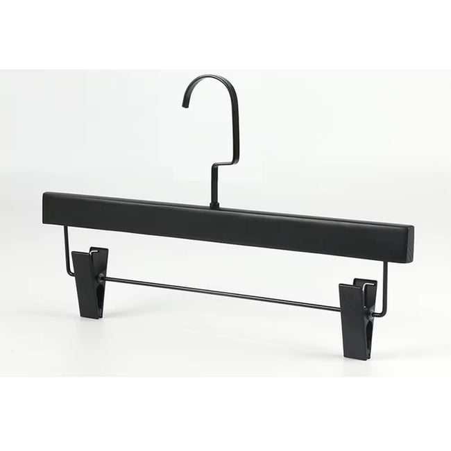 Mat Siyah Kauçuk Kaplamalı Pantolon & Etek Askısı