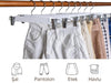 3 Wooden Trouser and Skirt Hangers