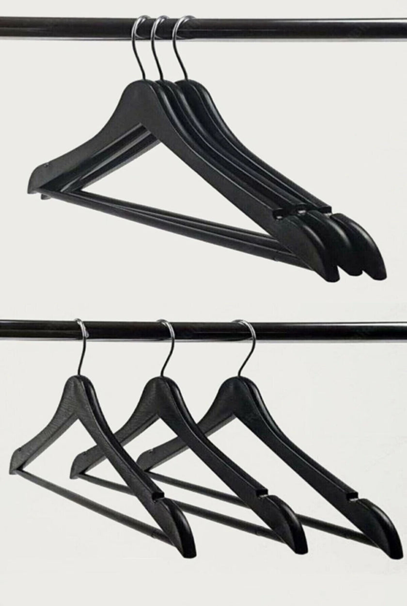 3 Adet Ahşap Görünümlü Uzun Ömürlü Askı