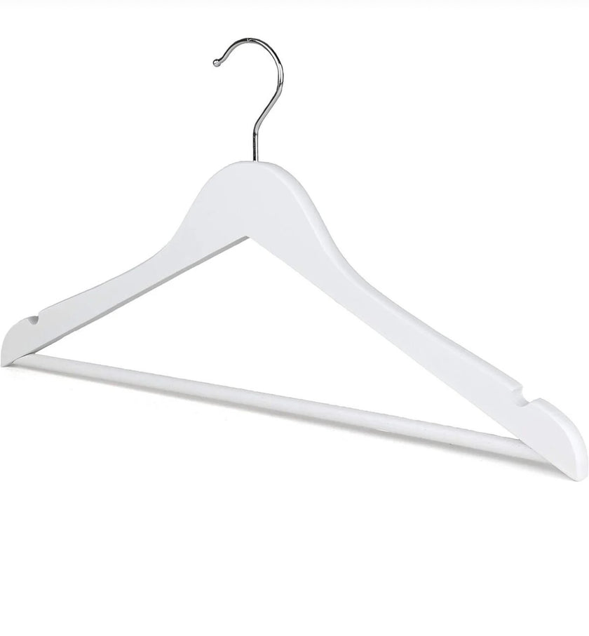 3 Adet Ahşap Görünümlü Uzun Ömürlü Askı