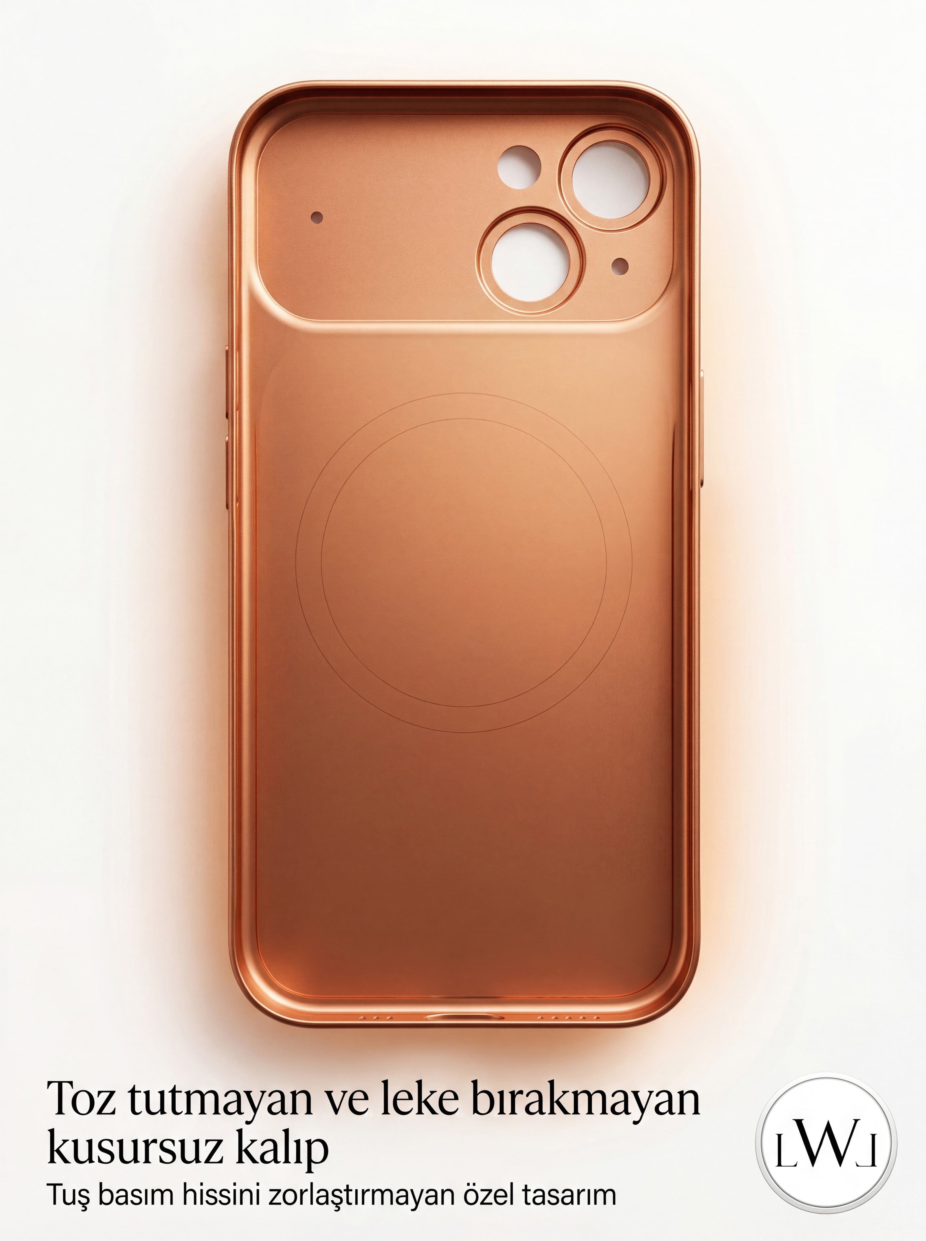 iPhone 13/14 Uyumlu iPhone 17 Çevirici MagSafe Kamera Lens Korumalı Cep Telefonu Kılıfı